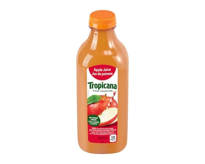 Tropicana 100% Fresh Pressed Juice Apple Juice - 1.36 L