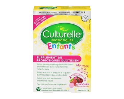 Culturelle Daily Probiotic Chewables Bursting Berry Flavour! 3+ Years - 30.0 EA