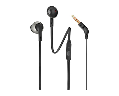 JBL T205 - Earbud headphones - Black - 1 EA