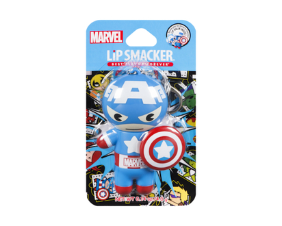 Lip Smacker Marvel Captain America Red, White & Blue-Berry - 4.0 G