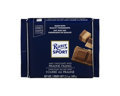 Ritter Sport Tablette de chocolat au lait praliné - 100.0 G