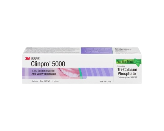 Anti-Cavity Toothpaste 1.1% Sodium Fluoride Vanilla Mint - 113.0 G