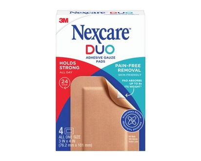 Nexcare Compresses de gaze adhésives DUO - 1 CHA