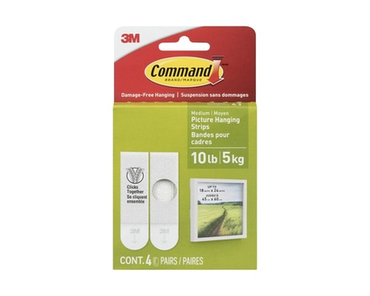 3M Picture Hanging Strips Medium - 1.0 EA