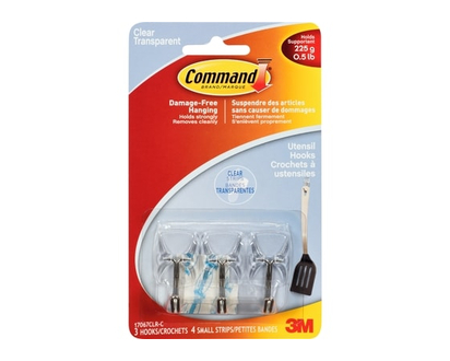 3M Command Utensil Hooks 3-Pack - 1.0 EA