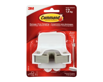 3M Command Broom Gripper 17007-EF - 1.0 EA