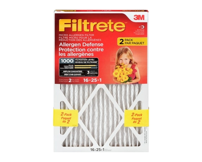 3M Filtrete 9801DC-6C Allergen Defense, Micro Allergen Filter - 1.0 EA