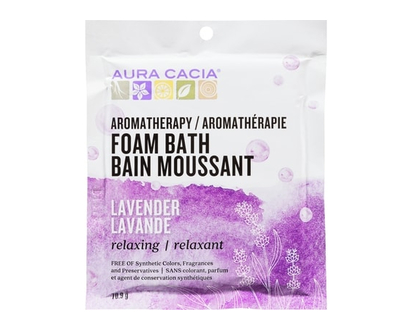 Aura Cacia Aromatherapy Foam Bath Lavender Relaxing - 70.9 G