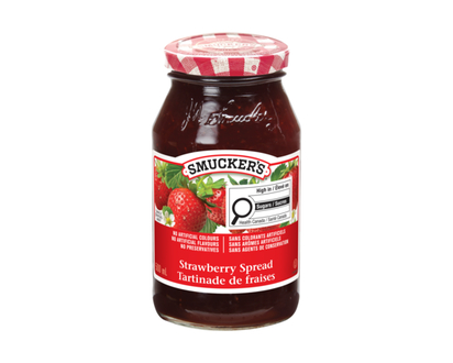 Smuckers Pure Strawberry Jam - 500.0 ML