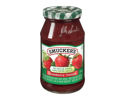Smuckers No Sugar Added Strawberry Spread - 310.0 ML