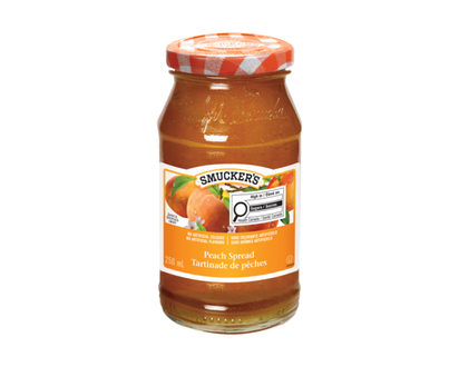 Smuckers Pure Peach Jam - 250.0 ML