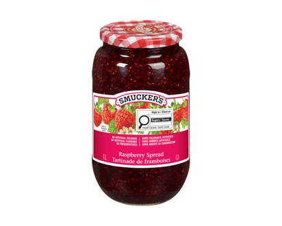 Smucker’s Pure confiture de framboises - 1.0 L