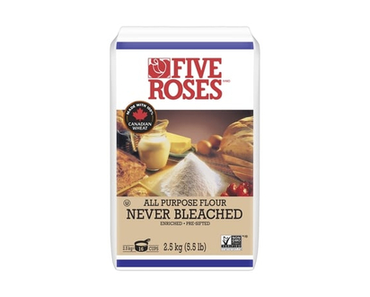 Five Roses Never Bleached All Purpose Flour - 2.5 KG