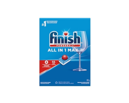 Finish Automatic Dishwasher Detergent - 55 EA