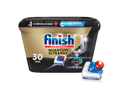 Finish Powerball Quantum Ultramax Automatic Dishwasher Detergent - 30.0 EA