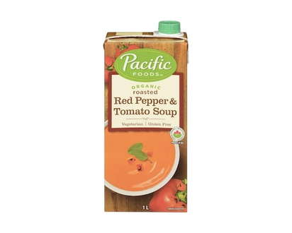 Pacific Foods Pacific Organic Roasted Red Pepper & Tomato Soup - 1.0 L