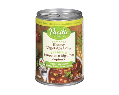 Pacific Foods Organic Hearty Vegetable Soup - 440.0 ML