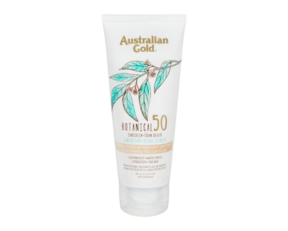Australian Gold Botanical Spf Tinted Face Mineral Lotion For Fair To Light Skin Tones - 89.0 ML