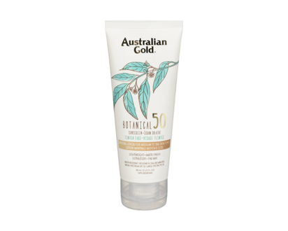 Australian Gold Botanical Spf 50 Tinted Face Mineral Lotion For Medium To Tan Skin Tones - 89.0 ML