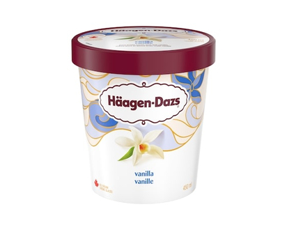 Haagen Dazs Vanilla Ice Cream - 450.0 ML