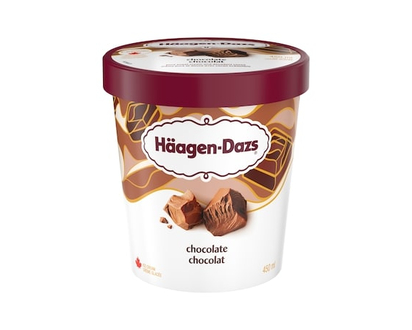 Haagen Dazs Chocolate Ice Cream - 450.0 ML