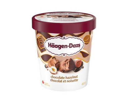 Haagen Dazs Chocolate Hazelnut Ice Cream - 450.0 ML