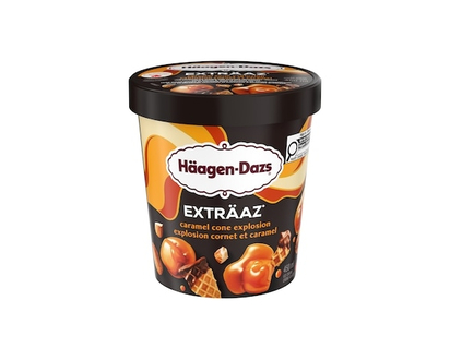 Haagen Dazs EXTRÄAZ Caramel Cone Explosion Ice Cream - 450.0 ML