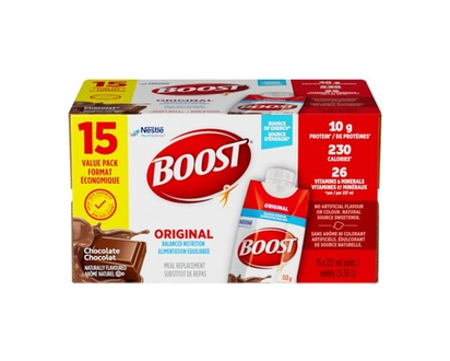 Nestle Health Science Substitut repas liquide BOOST Choc., 15 un. - 237.0 ML