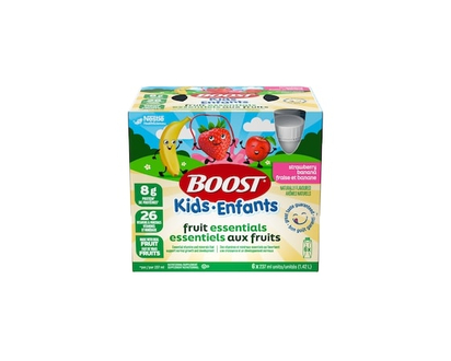 Boost Kids Fruit Essentials Strawberry Banana - 6 PK