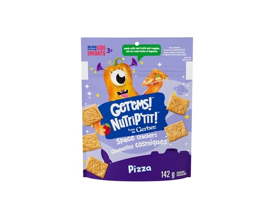 Get'ems Pizza Space Crackers, Ages 3 & Up - 142.0 G