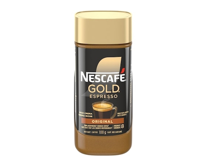 Nescafe CafÃ© espresso instantanÃ© GOLD avec crema - 100 G