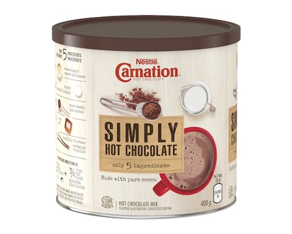 Carnation Simply Hot Chocolate, Canister - 400.0 G