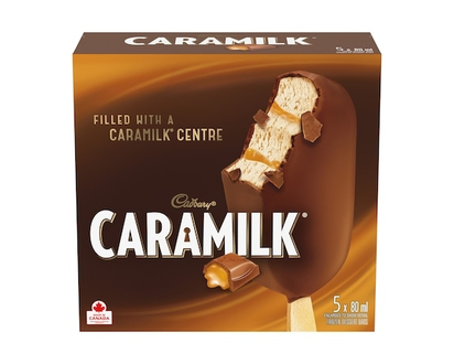 Cadbury Caramilk Frozen Dessert Bars - 80.0 ML