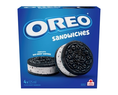 Nestlé Christie Oreo Frozen Dessert Sandwiches - 125.0 ML