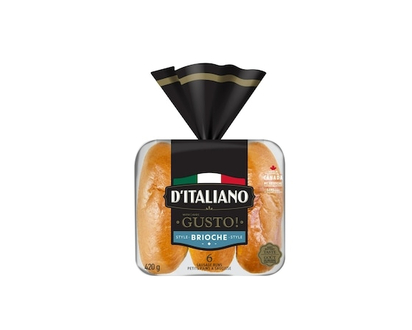 D'Italiano Gusto! Brioche-Style Sausage Buns - 420.0 G