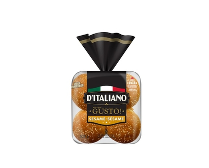 D’Italiano Pains à hamburger au sésame Gusto! - 520.0 G
