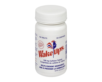 Wakeups 100mg Caffeine Tablets - 100 TAB