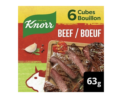 Knorr Bouillon Cubes a delicious blend Beef - 63.0 G
