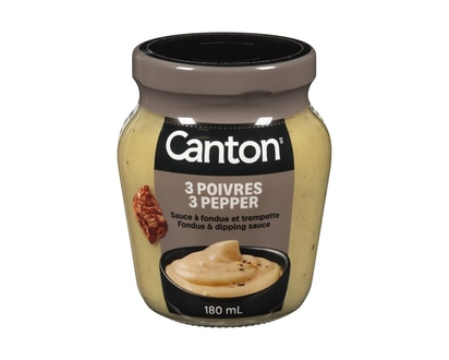 Canton 3 Pepper Fondue and Dipping Sauce - 180.0 ML