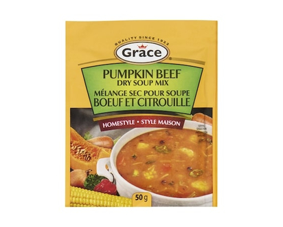 Grace Pumpkin Beef Flavoured Soup Mix - 50.0 G