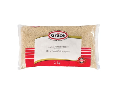 Grace Rice Long Grain Parboiled - 2.0 KG