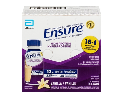 Ensure High Protein Meal Replacement Vanilla Value Pack - 235.0 ML