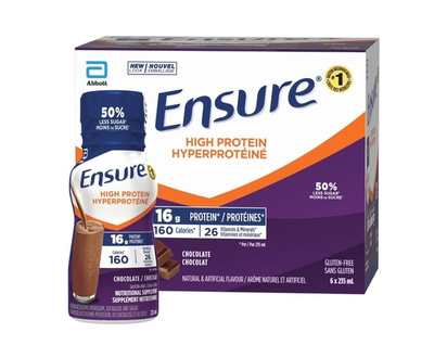 Ensure High Protein Chocolate Drink 6-Pack - 235.0 ML