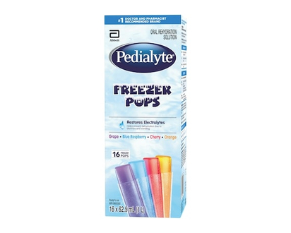 Pedialyte Electrolyte Popsicles For Adults & Kids, Variety Pack - 62.5 ML