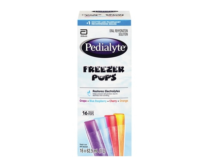Pedialyte Electrolyte Popsicles For Adults & Kids, Variety Pack - 16.0 EA