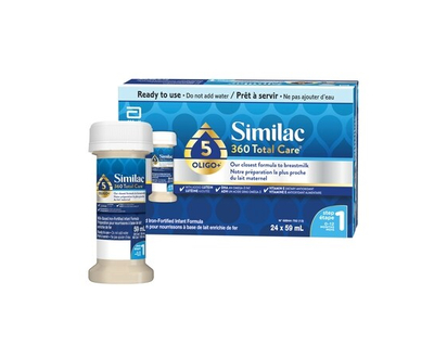360 Total Care Milk-Based Iron-Fortified Infant Formula Step 1 0-12 Months - 59.0 ML