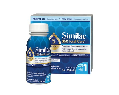 360 Total Care Milk-Based Iron-Fortified Infant Formula Step 1 0-12 Months - 235.0 ML