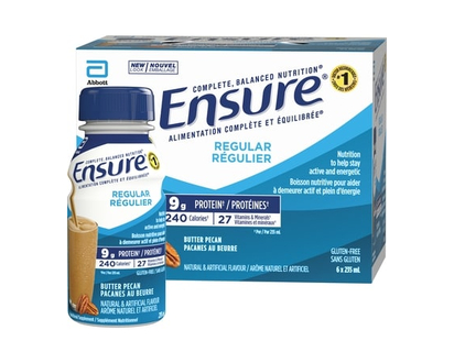 Ensure Regular Nutritional Supplement Shake, Butter Pecan Bottles - 235.0 ML