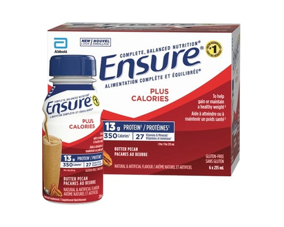 Ensure Plus Calories, Nutritional Supplement Shake, Butter Pecan - 235.0 ML