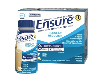 Ensure Regular Nutritional Supplement Shake, Vanilla Bottles - 235.0 ML
